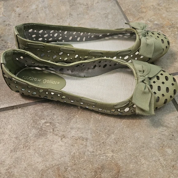 Andrew Gellar Ballet Flats Sz 7.5 M - Picture 2 of 5
